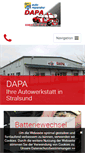 Mobile Screenshot of dapa-hst.de